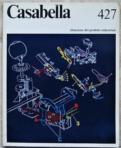 CASABELLA. NUMERO 427. LUGLIO AGOSTO 1977.