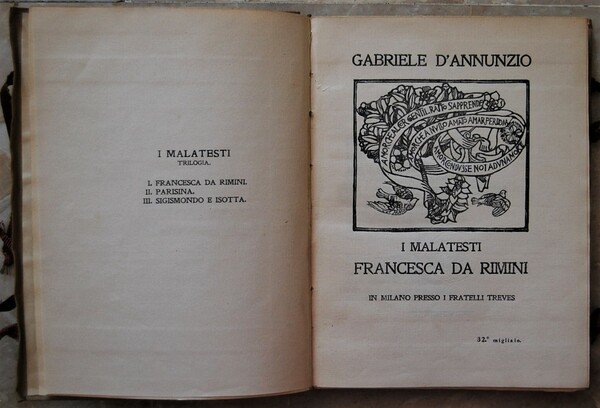 I MALATESTI. FRANCESCA DA RIMINI.