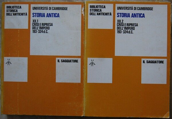 CRISI E RIPRESA DELL'IMPERO. 193 / 324 D.C.