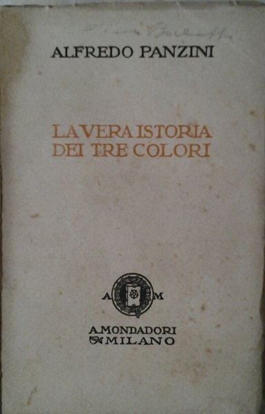 LA VERA ISTORIA DEI TRE COLORI.