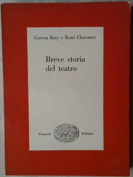 BREVE STORIA DEL TEATRO.