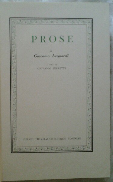 PROSE.