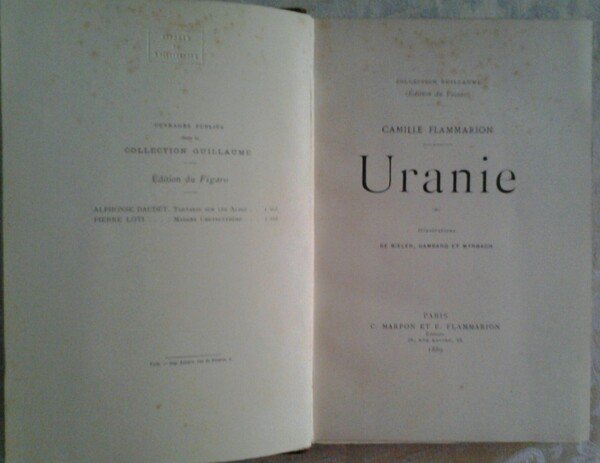 URANIE. ILLUSTRATIONS DE BIELER, GAMBARD ET MYRBACH.
