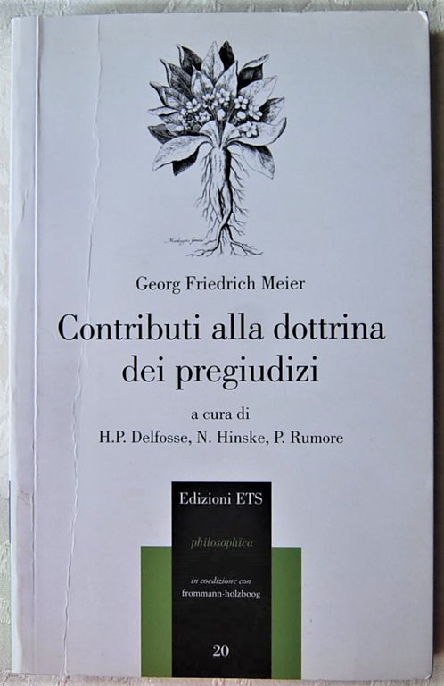 CONTRIBUTI ALLA DOTTRINA DEI PREGIUDIZI.