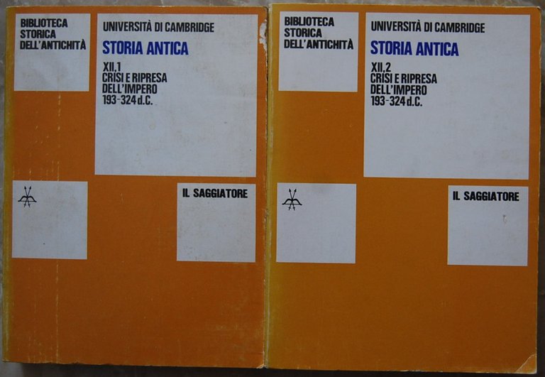 CRISI E RIPRESA DELL'IMPERO. 193 / 324 D.C.