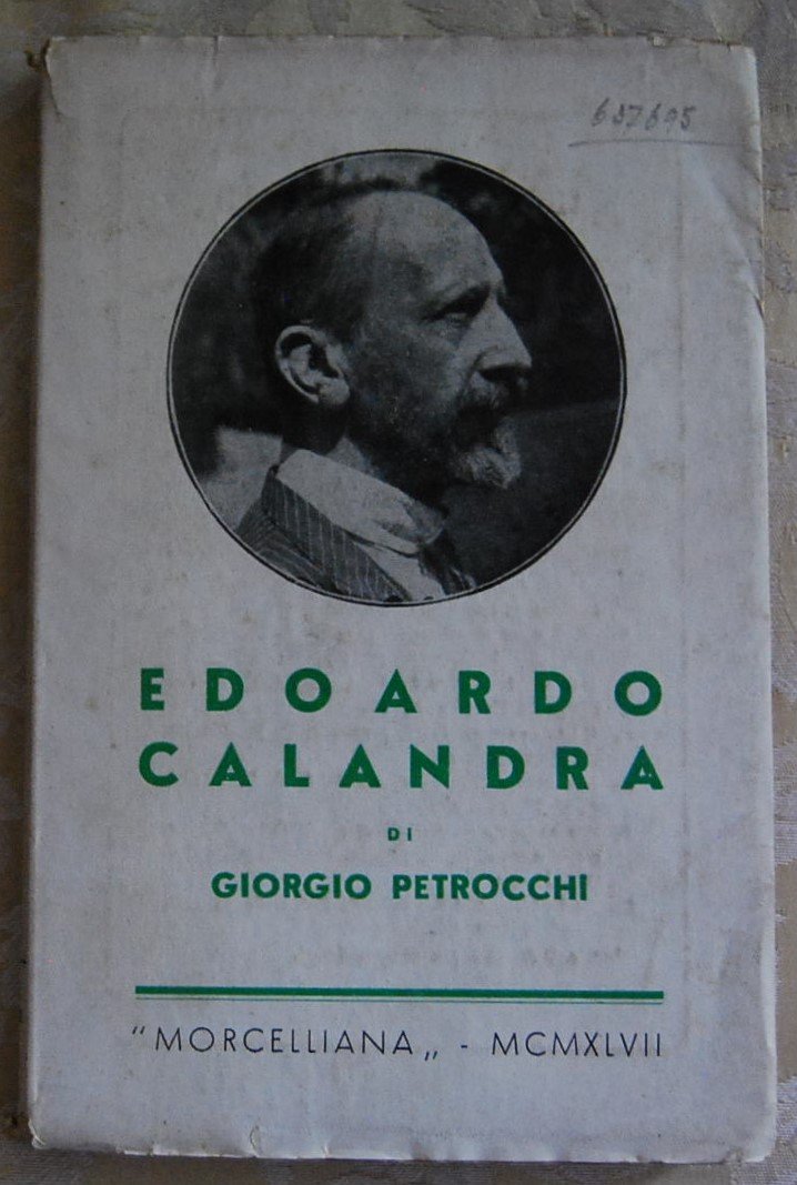 EDOARDO CALANDRA.