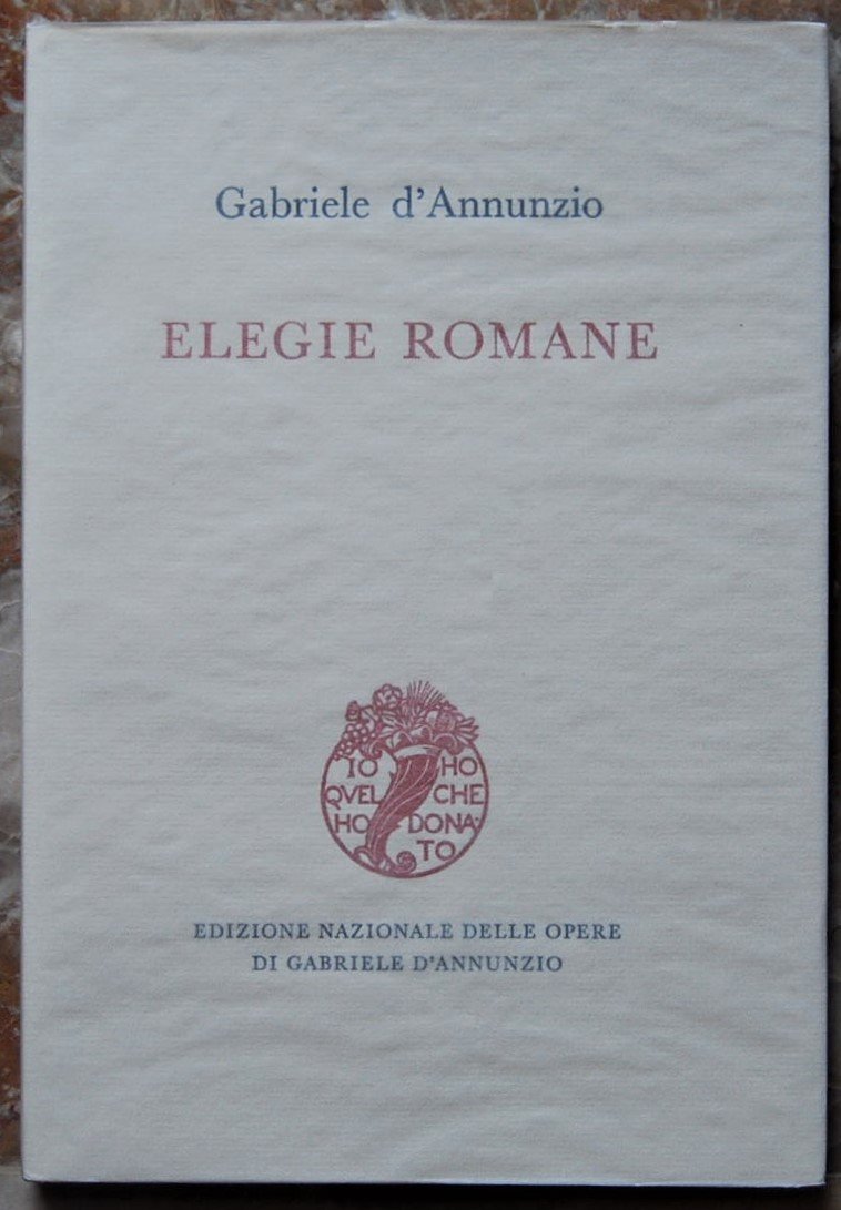 ELEGIE ROMANE.