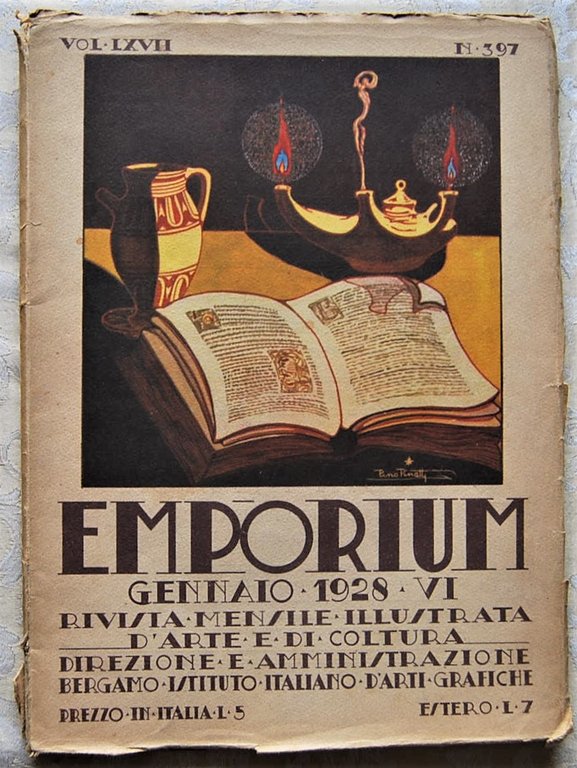 EMPORIUM NUMERO 397 GENNAIO 1928.