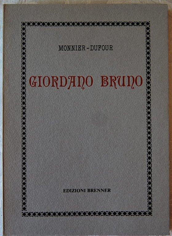 GIORDANO BRUNO.