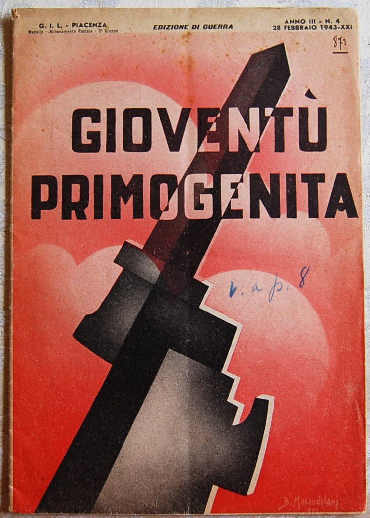 GIOVENTU' PRIMOGENITA. ANNO III. NUMERO 4.