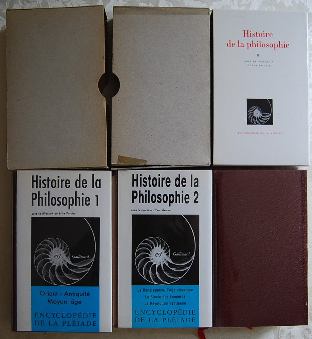 HISTOIRE DE LA PHILOSOPHIE.