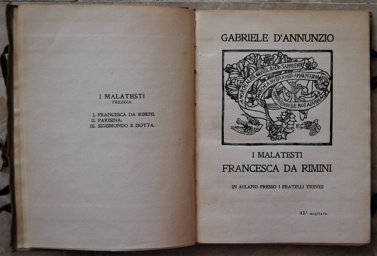 I MALATESTI. FRANCESCA DA RIMINI.