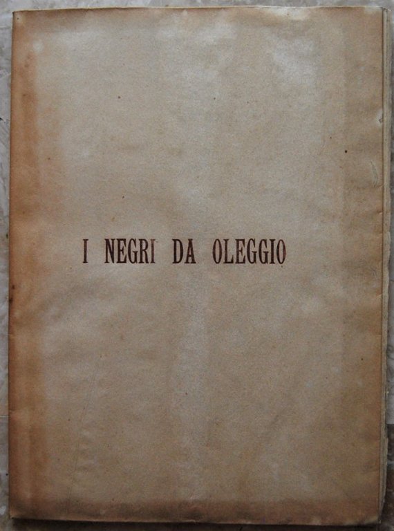 I NEGRI DA OLEGGIO.