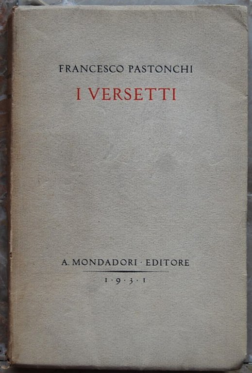 I VERSETTI.