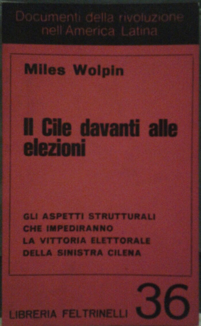 IL CILE DAVANTI ALLE ELEZIONI. Gli aspetti strutturali che impediranno …