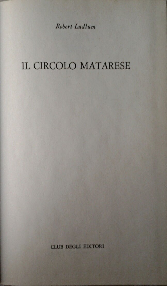 IL CIRCOLO MATARESE.