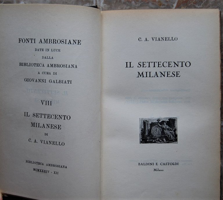 IL SETTECENTO MILANESE.