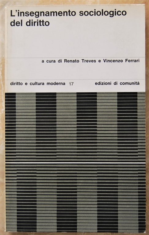 L'INSEGNAMENTO SOCIOLOGICO DEL DIRITTO.