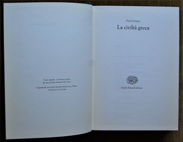 LA CIVILTA' GRECA.