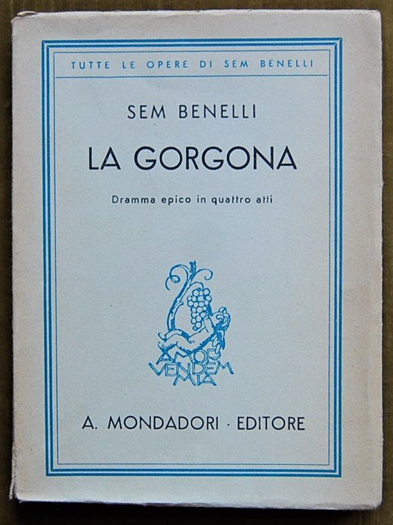 LA GORGONA. DRAMMA EPICO IN QUATTRO ATTI.