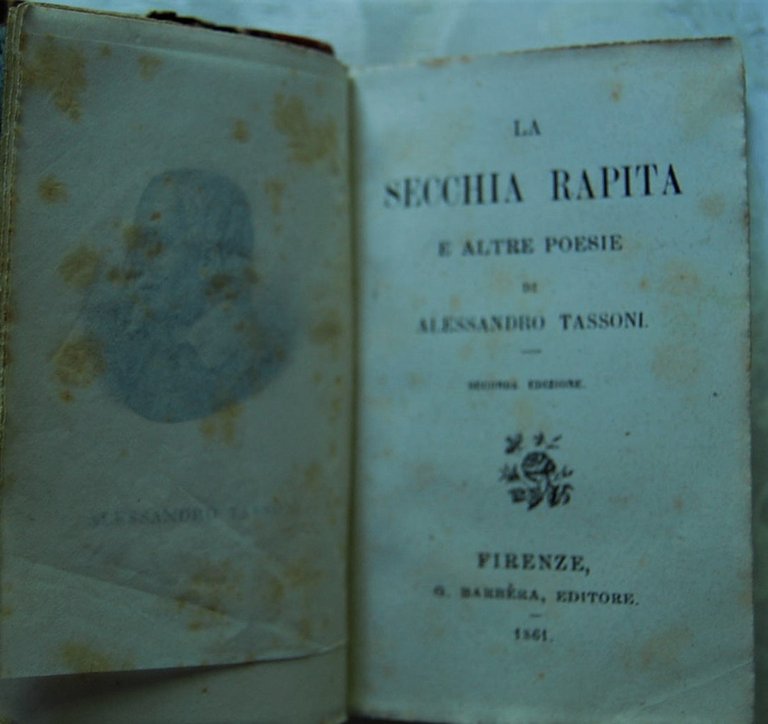 LA SECCHIA RAPITA. E ALTRE POESIE.