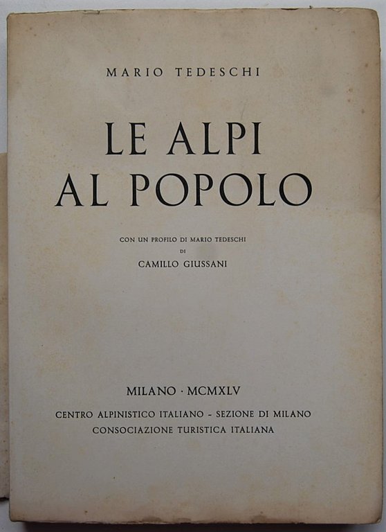 LE ALPI AL POPOLO.