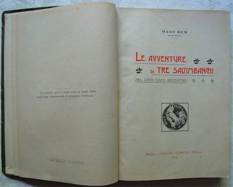 LE AVVENTURE DI TRE SALTIMBANCHI NEL GRAN CIRCO ARGENTINO.