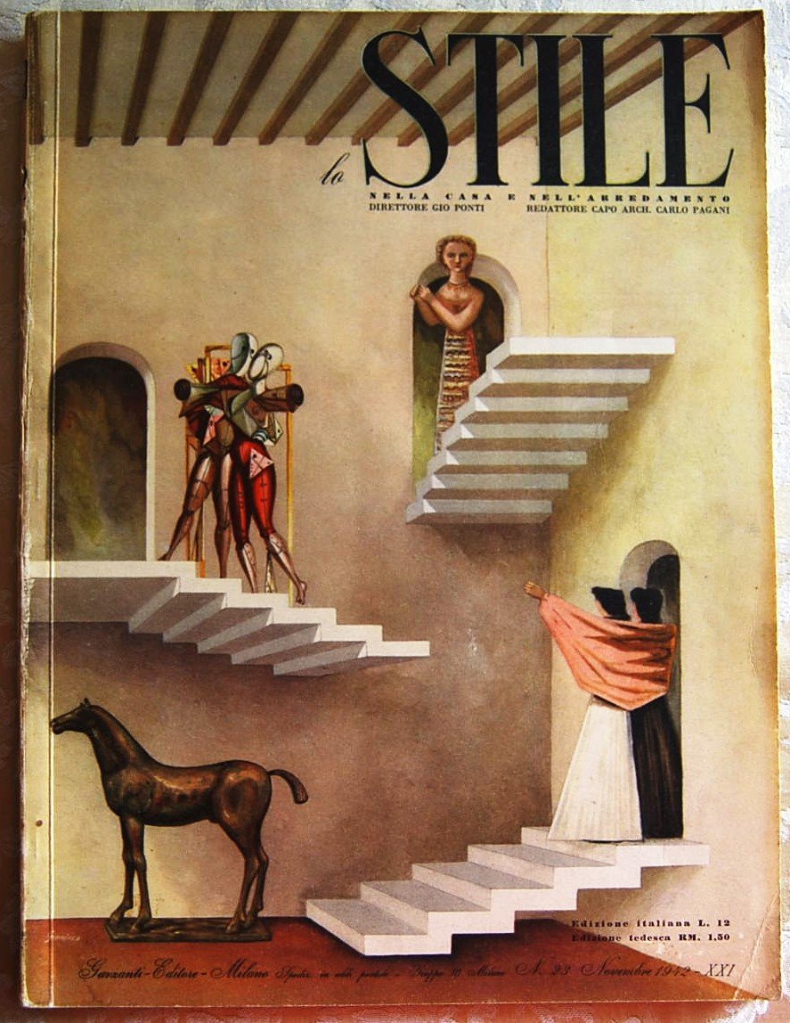 LO STILE NELLA CASA E NELL'ARREDAMENTO. NUMERO 23 NOVEMBRE 1942.