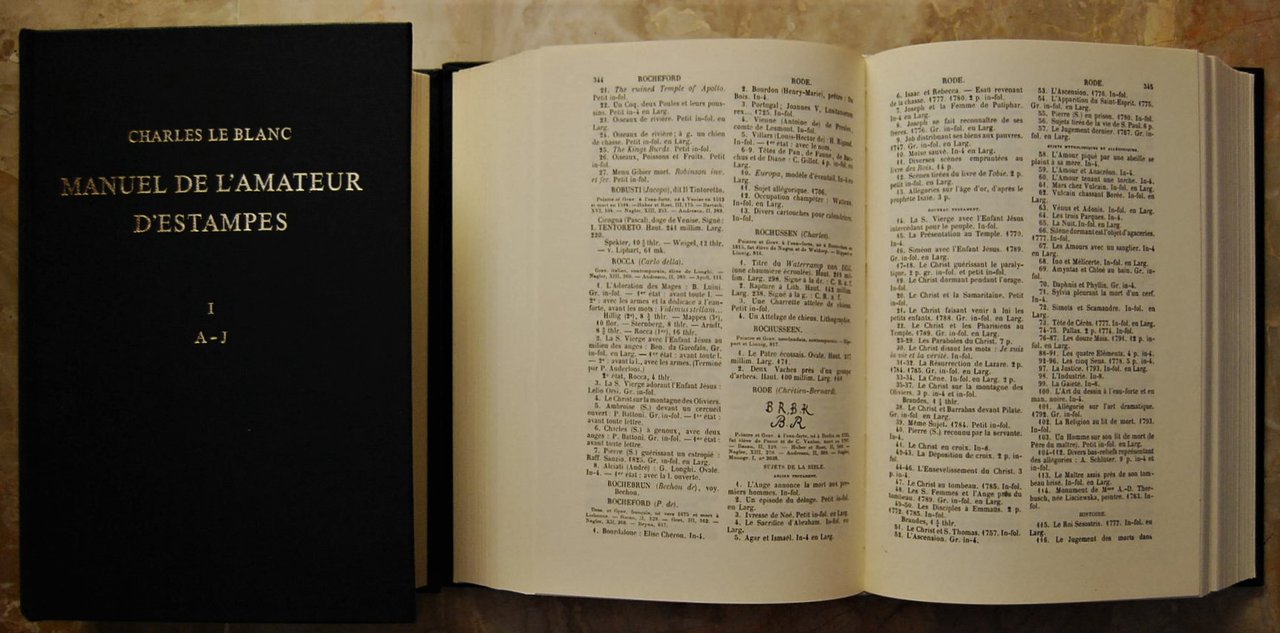 MANUEL DE L'AMATEUR D'ESTAMPES.