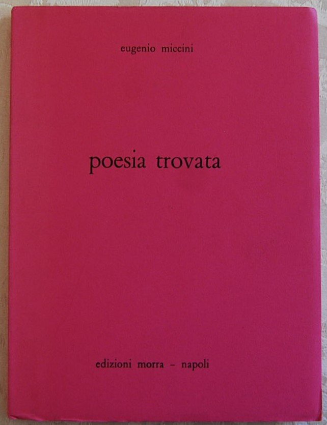 POESIA TROVATA.