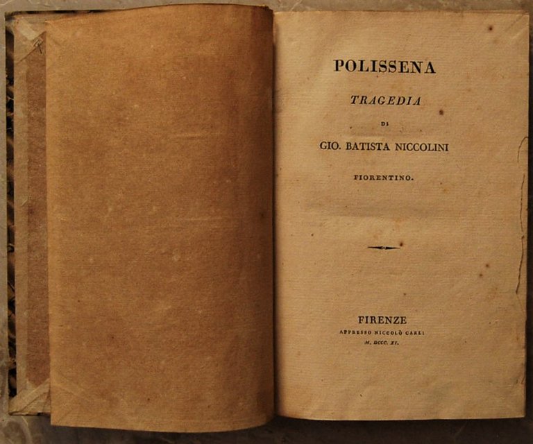 POLISSENA. NABUCCO. ANTONIO FOSCARINI.