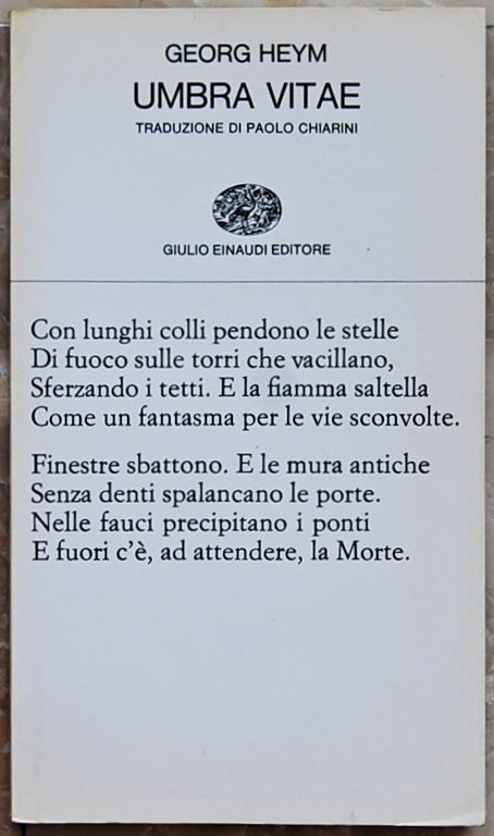 UMBRA VITAE.