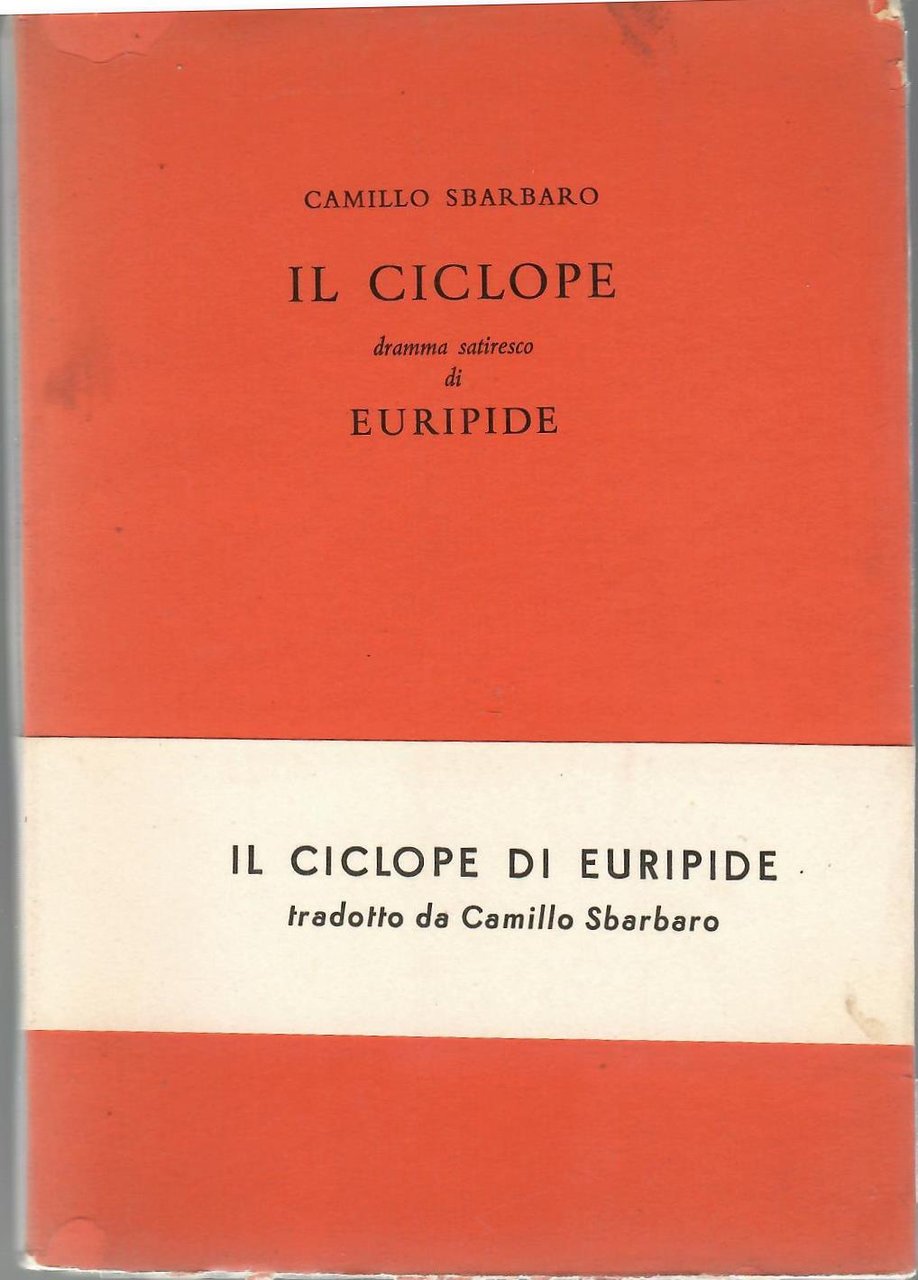 Il Ciclope Dramma Satiresco Di Euripide | Immagine principale