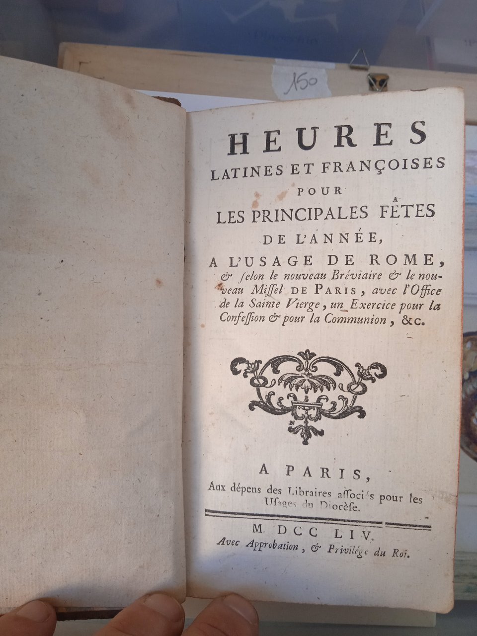 Heures latines et francoises poir les principales fetes de l …