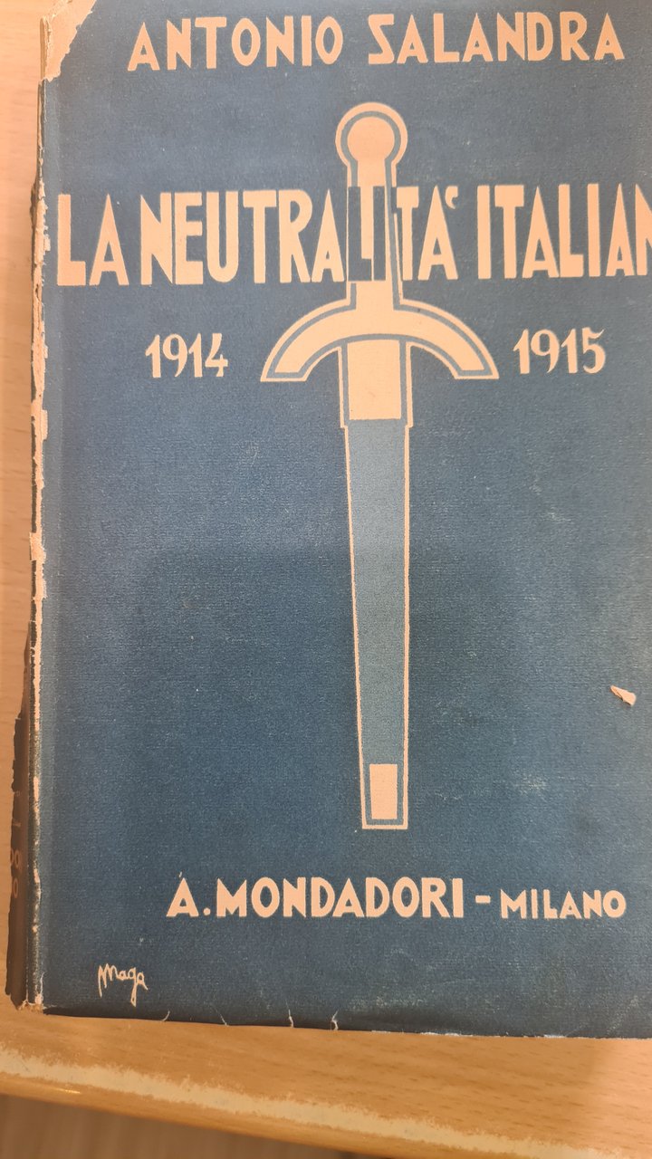 La neutralita' italiana 1914-1915