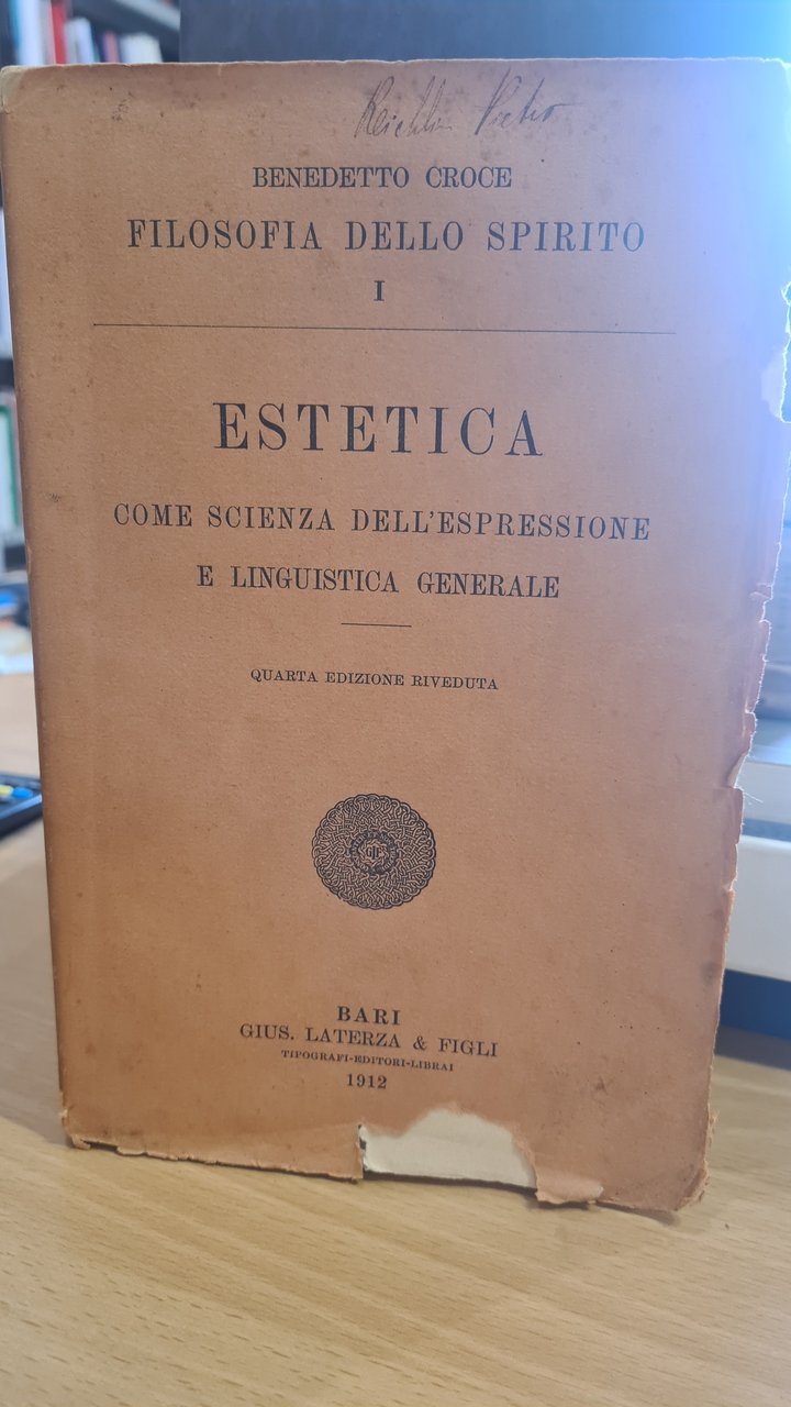 Estetica come scienza dell'espressione e linguistica generale