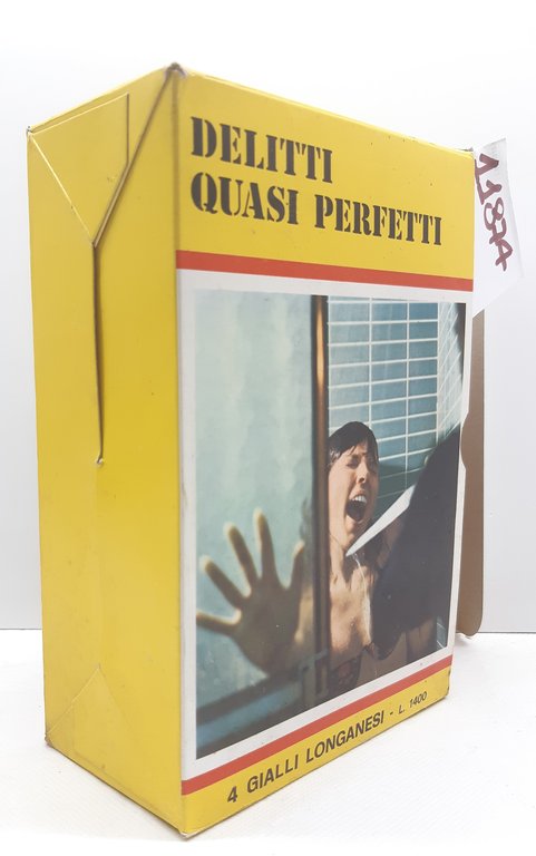 Quattro gialli Longanesi Delitti quasi perfetti 1970