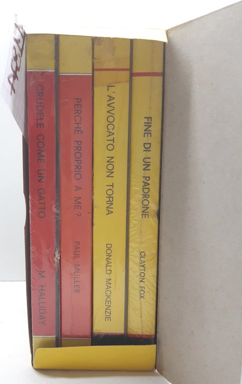 Quattro gialli Longanesi Delitti quasi perfetti 1970