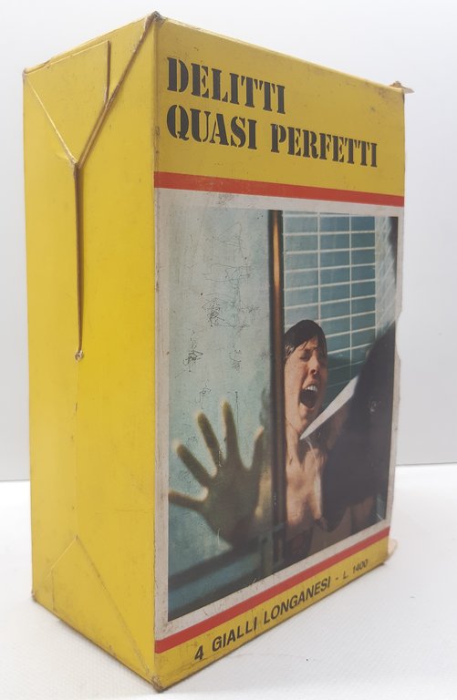 Quattro gialli Longanesi Delitti quasi perfetti 1970