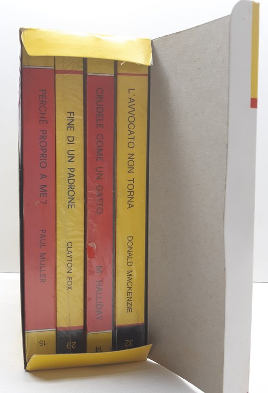 Quattro gialli Longanesi Delitti quasi perfetti 1970