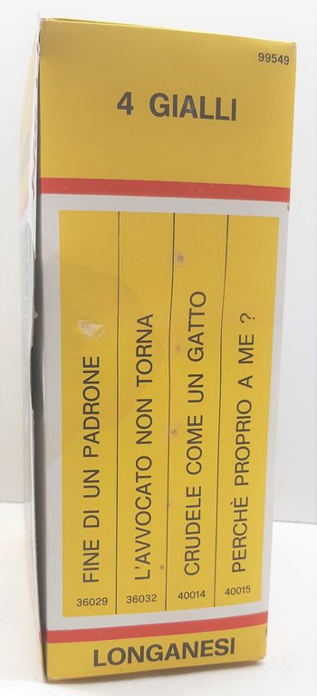 Quattro gialli Longanesi Delitti quasi perfetti 1970