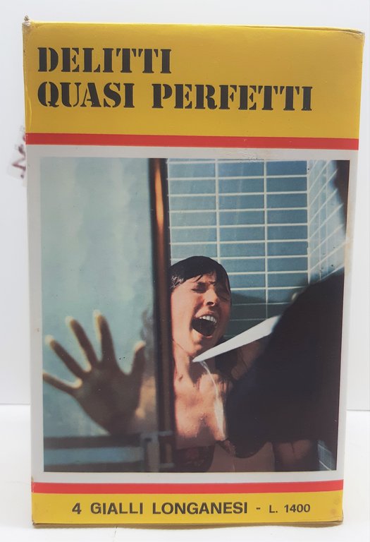 Quattro gialli Longanesi Delitti quasi perfetti 1970