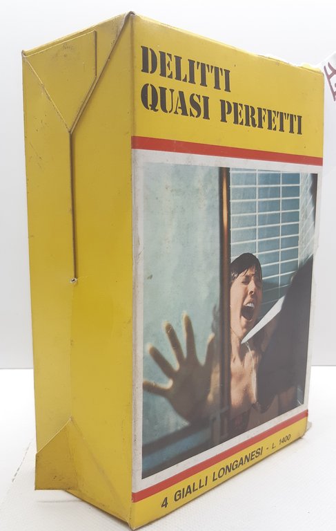 Quattro gialli Longanesi Delitti quasi perfetti 1970