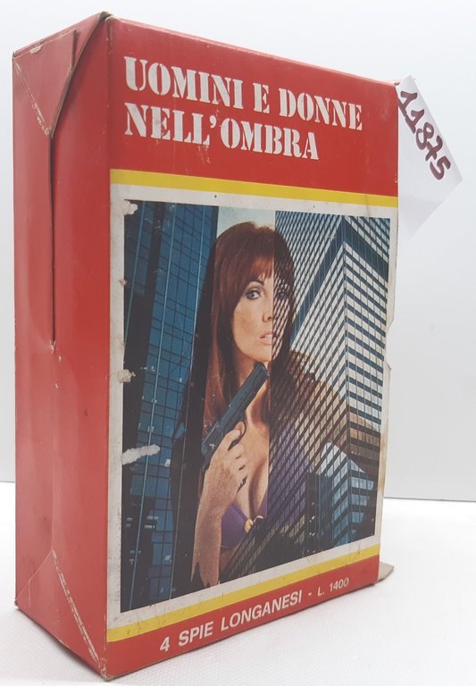 4 spie Longanesi Uomini e Donne nell'ombra 1970 c.a.