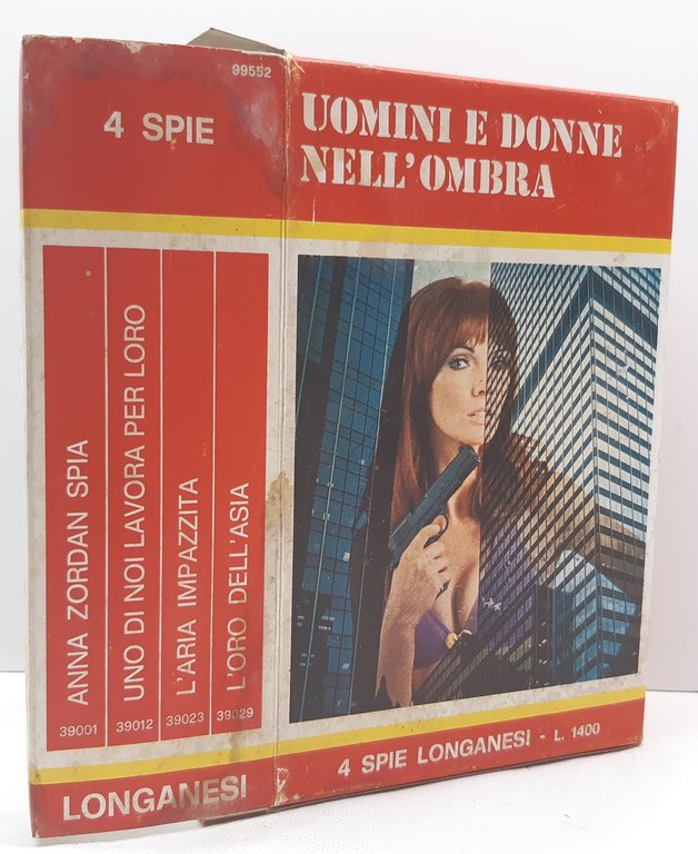 4 spie Longanesi Uomini e Donne nell'ombra 1970 c.a.