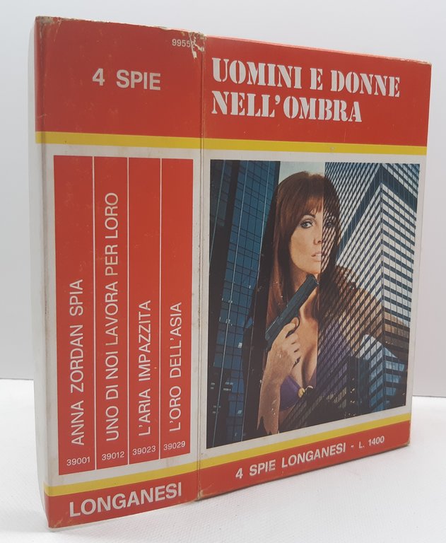 4 spie Longanesi Uomini e Donne nell'ombra 1970 c.a.