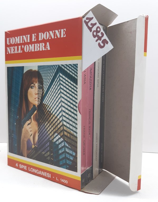 4 spie Longanesi Uomini e Donne nell'ombra 1970 c.a.