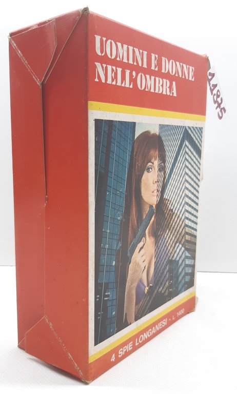 4 spie Longanesi Uomini e Donne nell'ombra 1970 c.a.