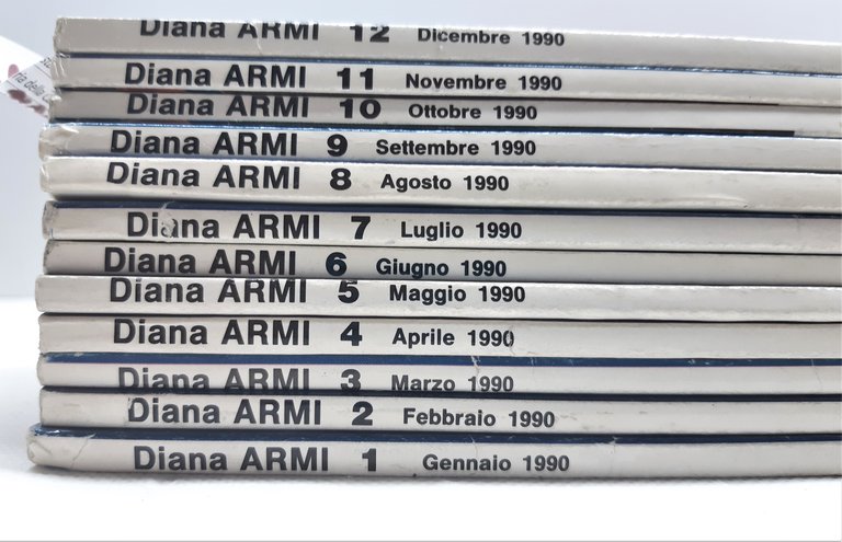 Diana armi raccolta completa 1990 numero 1/12
