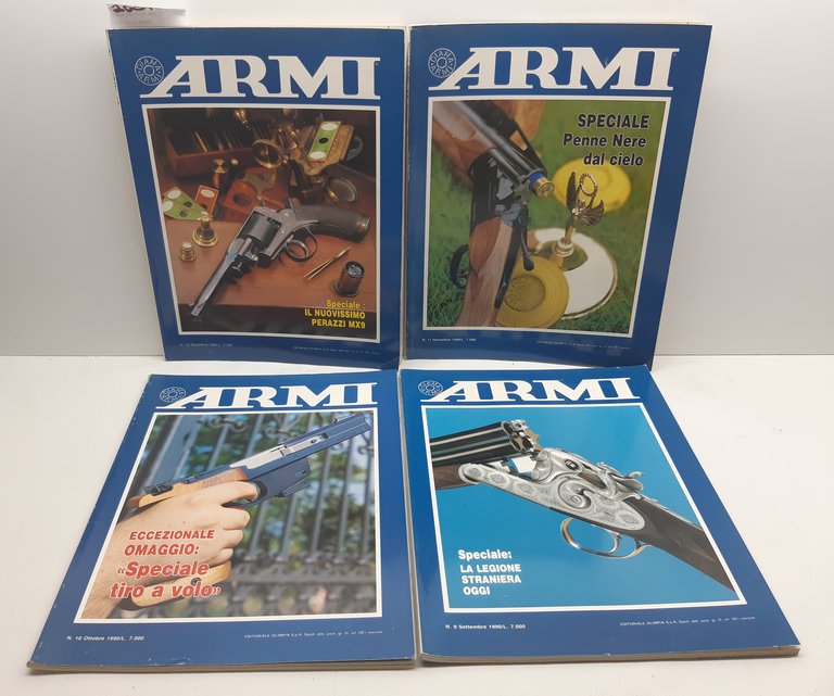 Diana armi raccolta completa 1990 numero 1/12